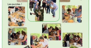 Un joli résumé de notre atelier Nichoirs du 20/9